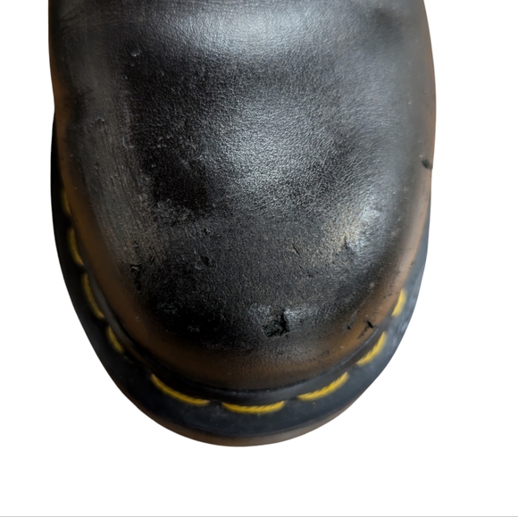 Dr. Martens Steel Toe Shoes Womens Size 6 Unisex Mens Size 5 - Picture 6 of 12
